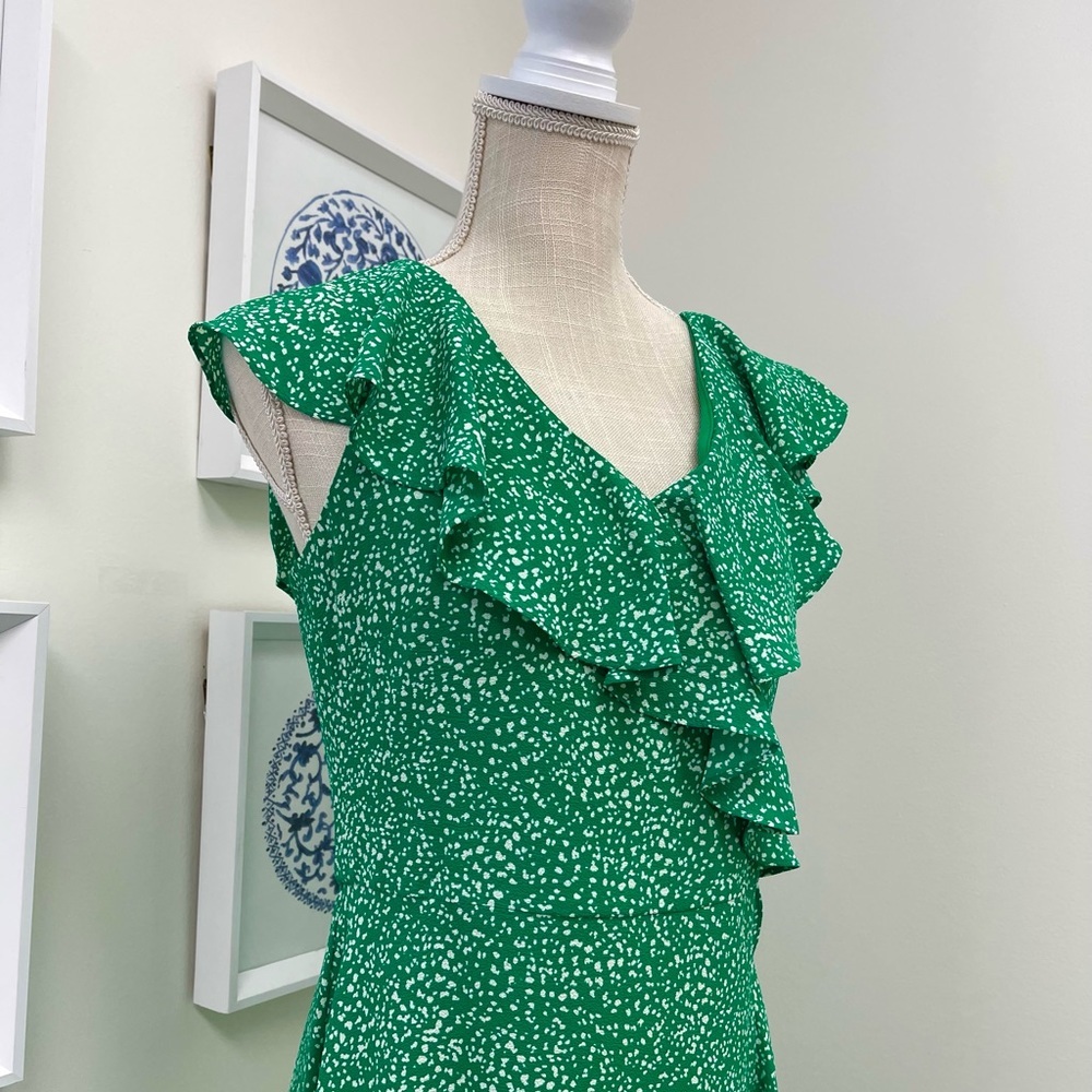 NTW GREEN SPOTTED LONDON TIME MAXI DRESS💚💚💚 - Picture 2 of 9